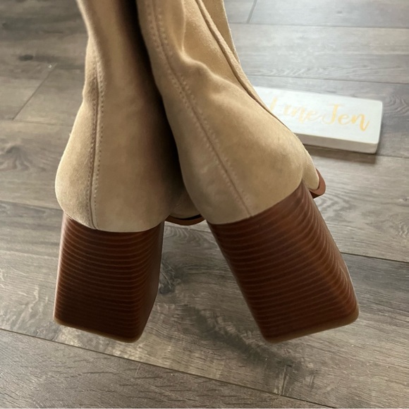 Sam Edelman Ivette Square Toe Boots NWOT - Picture 4 of 8